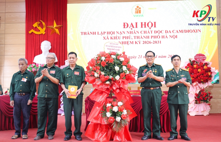Đại hội thành lập hội Nạn nhân chất độc Da cam/Dioxin xã Kiều Phú lần thứ I, nhiệm kỳ 2026-2031- Ảnh 1.