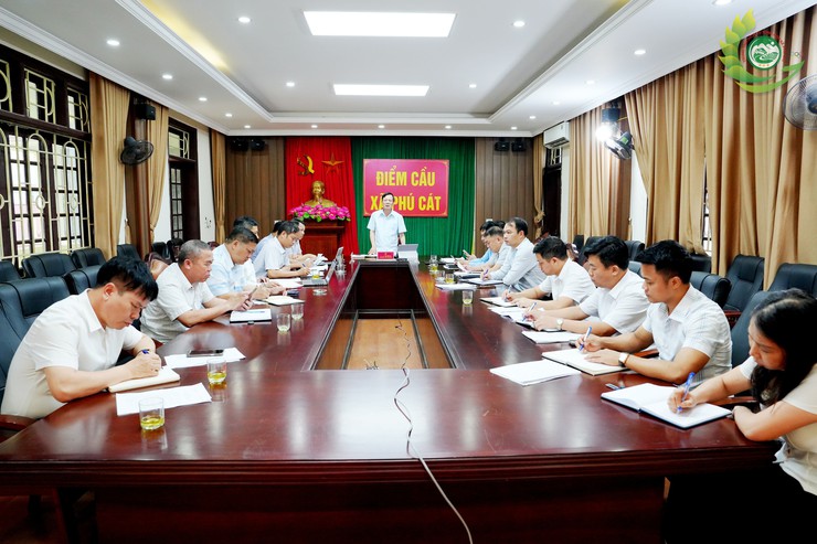 Phú Cát giao ban Ban Chỉ đạo GPMB, quyết liệt đẩy nhanh tiến độ các dự án trọng điểm- Ảnh 1.