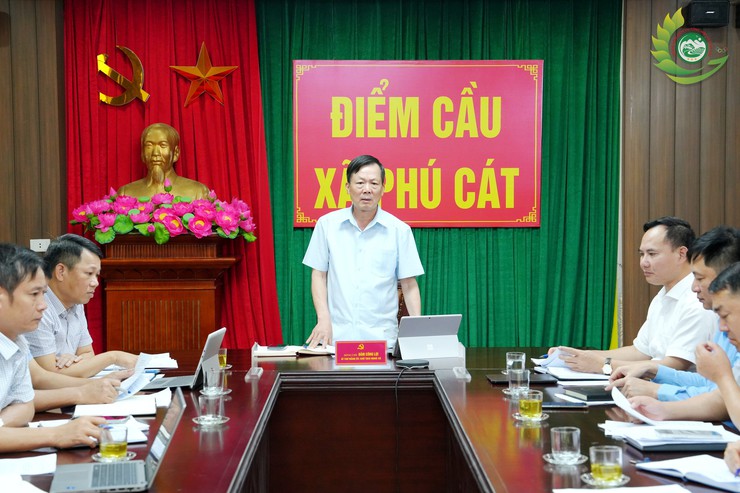 Phú Cát giao ban Ban Chỉ đạo GPMB, quyết liệt đẩy nhanh tiến độ các dự án trọng điểm- Ảnh 3.