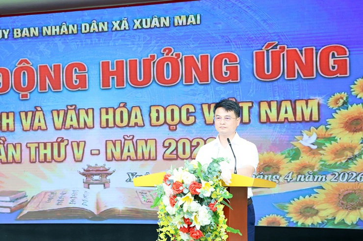 Lan tỏa văn hóa đọc từ Ngày Sách và Văn hóa đọc Việt Nam tại Xuân Mai- Ảnh 7.