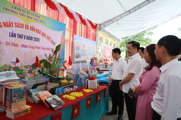 Lan tỏa văn hóa đọc từ Ngày Sách và Văn hóa đọc Việt Nam tại Xuân Mai- Ảnh 13.