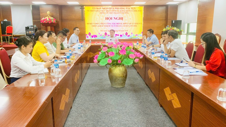 Phường Tây Tựu tập trung các giải pháp phấn đấu đạt chỉ tiêu người tham gia BHXH, và BHYT năm 2026- Ảnh 1.