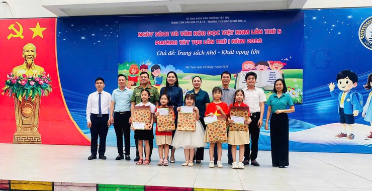 Phường Tây Tựu hưởng ứng Ngày hội Sách và Văn hóa đọc lần thứ 5 năm 2026- Ảnh 5.