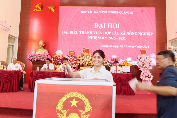 Đại hội Hợp tác xã Nông nghiệp Quảng Bị nhiệm kỳ 2026–2031 thành công tốt đẹp- Ảnh 8.