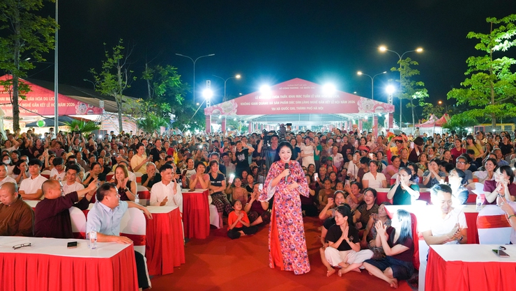 QUỐC OAI TỔ CHỨC ĐÊM NGHỆ THUẬT ĐẶC SẮC TRONG KHUÔN KHỔ LỄ HỘI CHÙA THẦY NĂM 2026- Ảnh 23.