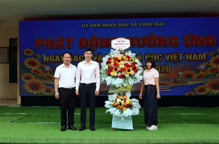 Lan tỏa văn hóa đọc từ Ngày Sách và Văn hóa đọc Việt Nam tại Xuân Mai- Ảnh 8.