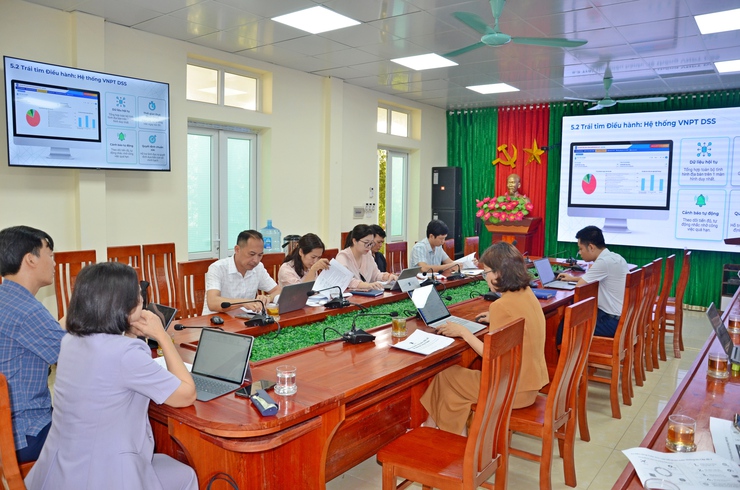 Hội nghị tư vấn giải pháp thúc đẩy chuyển đổi số tại phường Tùng Thiện- Ảnh 3.