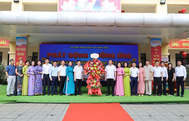 Lan tỏa văn hóa đọc từ Ngày Sách và Văn hóa đọc Việt Nam tại Xuân Mai- Ảnh 9.