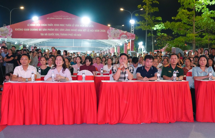 QUỐC OAI TỔ CHỨC ĐÊM NGHỆ THUẬT ĐẶC SẮC TRONG KHUÔN KHỔ LỄ HỘI CHÙA THẦY NĂM 2026- Ảnh 6.