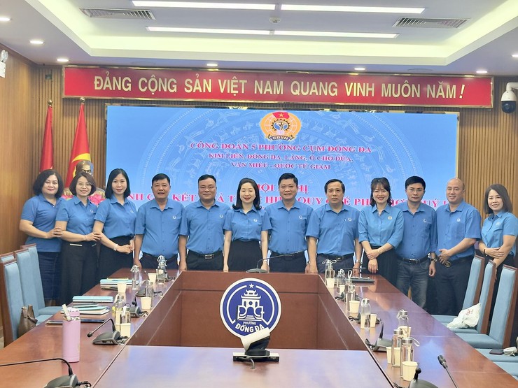 HOÀN THÀNH TỐT QUY CHẾ PHỐI HỢP QUÝ I – CÔNG ĐOÀN 5 PHƯỜNG CỤM ĐỐNG ĐA NGHIÊM TÚC THỰC HIỆN CHỈ ĐẠO, PHỐI HỢP HIỆU QUẢ- Ảnh 3.