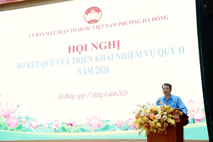 Ủy ban MTTQ Việt Nam phường Hà Đông: Triển khai nhiệm vụ Quý II theo hướng “thực chất, hiệu quả”- Ảnh 1.