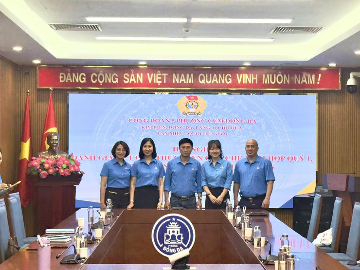 HOÀN THÀNH TỐT QUY CHẾ PHỐI HỢP QUÝ I – CÔNG ĐOÀN 5 PHƯỜNG CỤM ĐỐNG ĐA NGHIÊM TÚC THỰC HIỆN CHỈ ĐẠO, PHỐI HỢP HIỆU QUẢ- Ảnh 2.