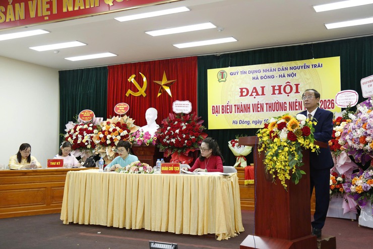 Quỹ tín dụng nhân dân Nguyễn Trãi tổ chức Đại hội đại biểu thành viên thường niên năm 2026- Ảnh 4.