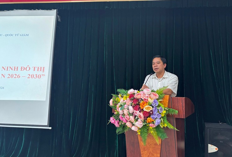 PHƯỜNG VĂN MIẾU - QUỐC TỬ GIÁM HƯỚNG TỚI NỀN NẾP ĐÔ THỊ BỀN VỮNG TỪ CƠ CHẾ TỰ QUẢN- Ảnh 1.