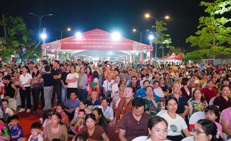 QUỐC OAI TỔ CHỨC ĐÊM NGHỆ THUẬT ĐẶC SẮC TRONG KHUÔN KHỔ LỄ HỘI CHÙA THẦY NĂM 2026- Ảnh 7.