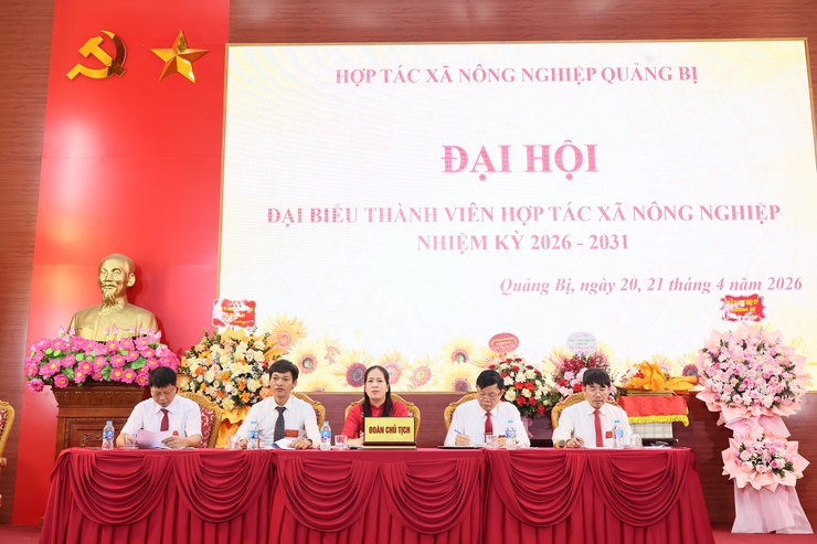 Đại hội Hợp tác xã Nông nghiệp Quảng Bị nhiệm kỳ 2026–2031 thành công tốt đẹp- Ảnh 5.