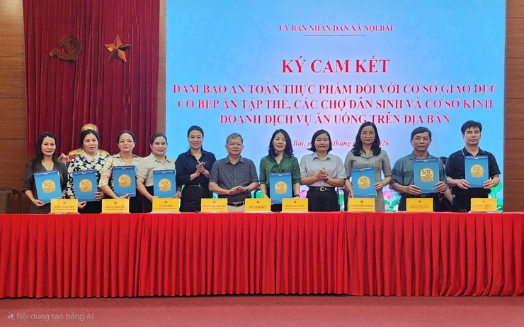 UBND xã Nội Bài triển khai Tháng hành động vì an toàn thực phẩm năm 2026- Ảnh 5.
