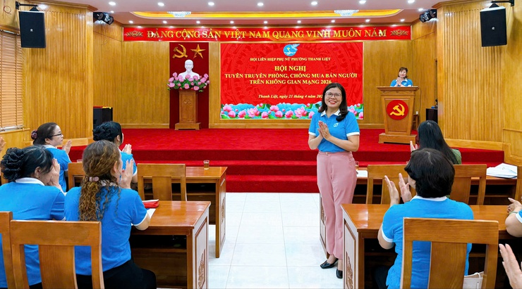 Thanh Liệt: Tăng cường tuyên truyền phòng, chống mua bán người trên không gian mạng- Ảnh 1.