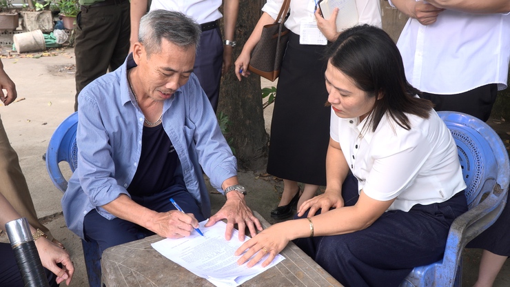 Thanh Oai tiếp tục tuyên truyền, vận động Nhân dân bàn giao mặt bằng dự án nâng cấp, mở rộng Quốc lộ 21B- Ảnh 5.