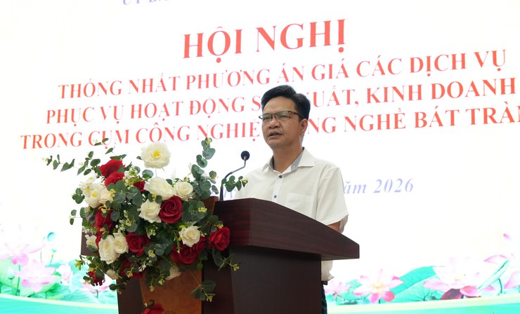 Bát Tràng thống nhất phương án giá dịch vụ tại cụm công nghiệp làng nghề Bát Tràng- Ảnh 1.