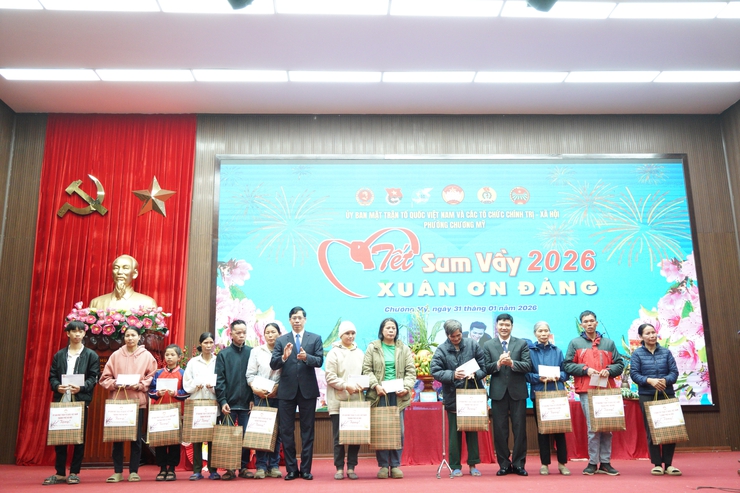 Đồng chí Bí thư Đảng ủy phường Chương Mỹ làm việc với Ủy ban MTTQ Việt Nam phường và các tổ chức chính trị xã hội- Ảnh 8.