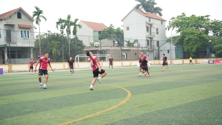 Bán kết Giải bóng đá Nam thanh niên xã Dương Hòa năm 2026- Ảnh 3.