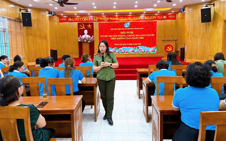 Thanh Liệt: Tăng cường tuyên truyền phòng, chống mua bán người trên không gian mạng- Ảnh 3.