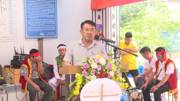 Tưng bừng không khí khai hội truyền thống làng Phú Châu, xã Phúc Lộc- Ảnh 1.