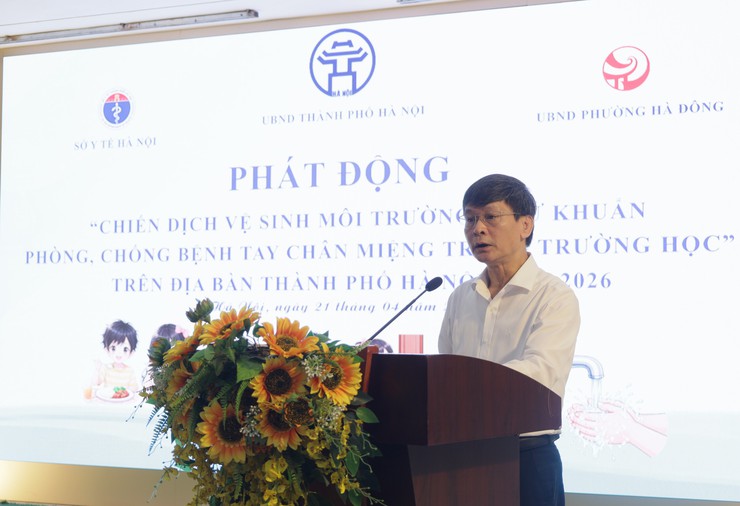 Hà Nội phát động chiến dịch vệ sinh môi trường, chủ động phòng chống bệnh tay chân miệng- Ảnh 1.