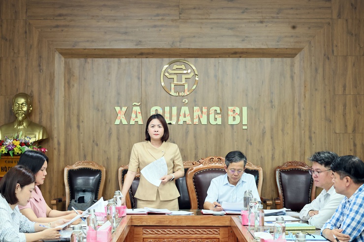 UBND xã Quảng Bị: Kiểm điểm tiến độ công tác chuẩn bị Đại hội Hội Đông y và Đại hội Hội chữ thập đỏ xã nhiệm kỳ 2026-2031- Ảnh 3.