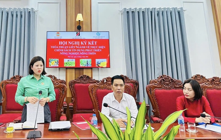 Phúc Lộc ký kết thoả thuận liên ngành thực hiện chính sách tín dụng phát triển nông nghiệp, nông thôn- Ảnh 3.
