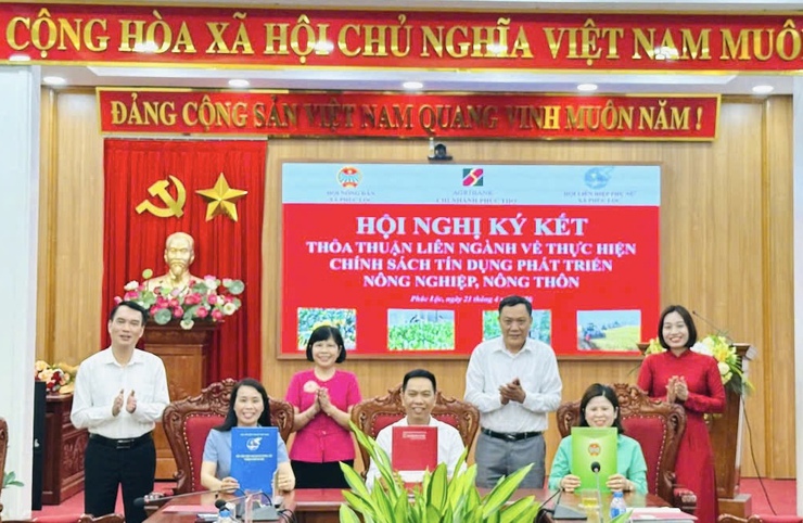 Phúc Lộc ký kết thoả thuận liên ngành thực hiện chính sách tín dụng phát triển nông nghiệp, nông thôn- Ảnh 6.