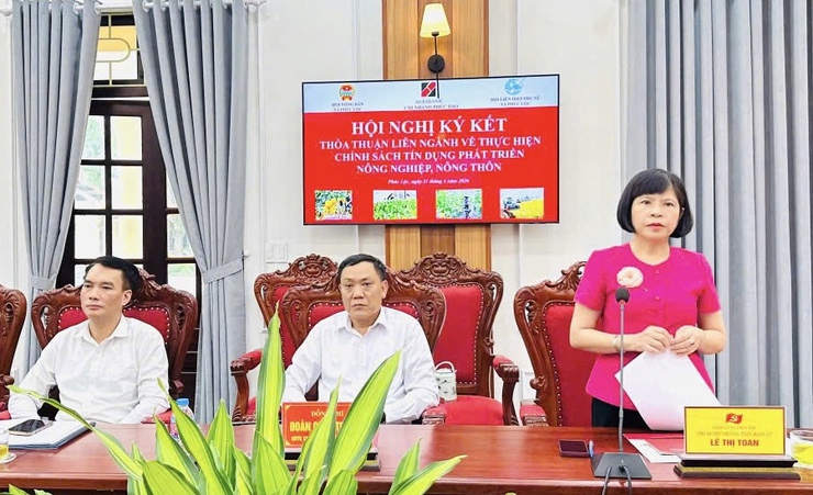 Phúc Lộc ký kết thoả thuận liên ngành thực hiện chính sách tín dụng phát triển nông nghiệp, nông thôn- Ảnh 1.