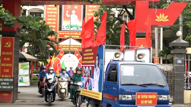 Xã Mỹ Đức diễu hành truyền thông lưu động hưởng ứng “Tháng hành động vì an toàn thực phẩm” năm 2026- Ảnh 5.