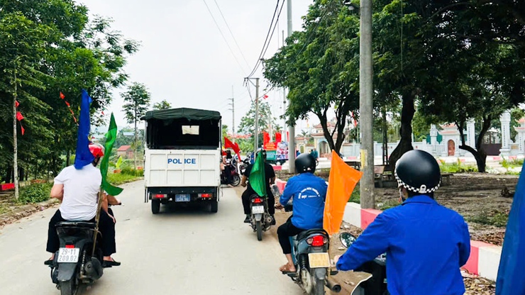 Xã Mỹ Đức diễu hành truyền thông lưu động hưởng ứng “Tháng hành động vì an toàn thực phẩm” năm 2026- Ảnh 8.