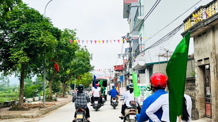 Xã Mỹ Đức diễu hành truyền thông lưu động hưởng ứng “Tháng hành động vì an toàn thực phẩm” năm 2026- Ảnh 10.