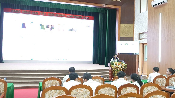 Đảng ủy – HĐND – UBND – UB MTTQ xã Thư Lâm tổ chức Hội nghị đào tạo, hướng dẫn sử dụng mô hình không gian làm việc số “Hanoiwork”.- Ảnh 7.