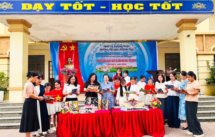 Thượng Phúc phát triển văn hóa đọc, xây dựng hiệu quả thế hệ tương lai- Ảnh 3.