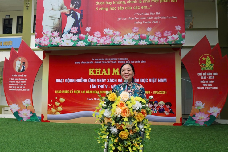 Lan tỏa văn hóa đọc từ cơ sở: Xuân Đỉnh tổ chức nhiều hoạt động ý nghĩa hưởng ứng Ngày Sách và Văn hóa đọc Việt Nam năm 2026- Ảnh 4.