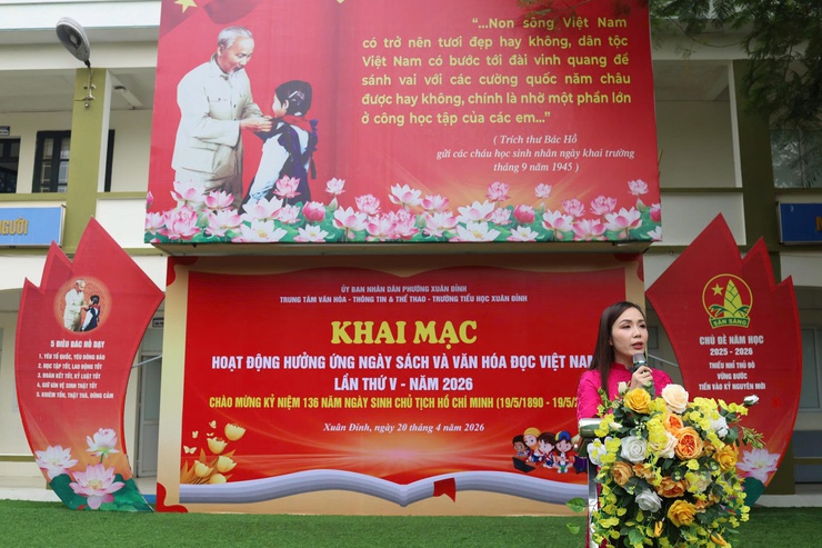 Lan tỏa văn hóa đọc từ cơ sở: Xuân Đỉnh tổ chức nhiều hoạt động ý nghĩa hưởng ứng Ngày Sách và Văn hóa đọc Việt Nam năm 2026- Ảnh 3.