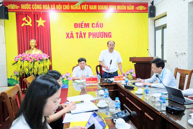 XÃ TÂY PHƯƠNG TỔ CHỨC PHIÊN HỌP THỨ NHẤT BAN ĐẠI DIỆN HĐQT NGÂN HÀNG CHÍNH SÁCH XÃ HỘI NĂM 2026- Ảnh 4.