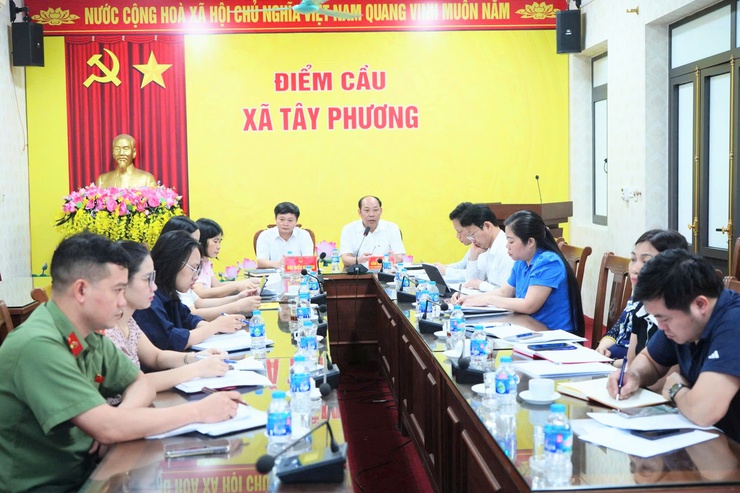 XÃ TÂY PHƯƠNG TỔ CHỨC PHIÊN HỌP THỨ NHẤT BAN ĐẠI DIỆN HĐQT NGÂN HÀNG CHÍNH SÁCH XÃ HỘI NĂM 2026- Ảnh 1.