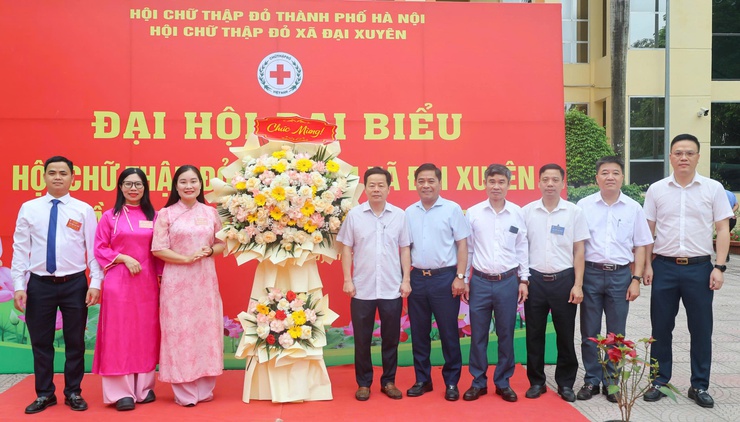 Đại hội Hội Chữ thập đỏ xã Đại Xuyên lần thứ I, nhiệm kỳ 2026–2031 thành công tốt đẹp- Ảnh 3.