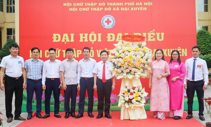 Đại hội Hội Chữ thập đỏ xã Đại Xuyên lần thứ I, nhiệm kỳ 2026–2031 thành công tốt đẹp- Ảnh 2.