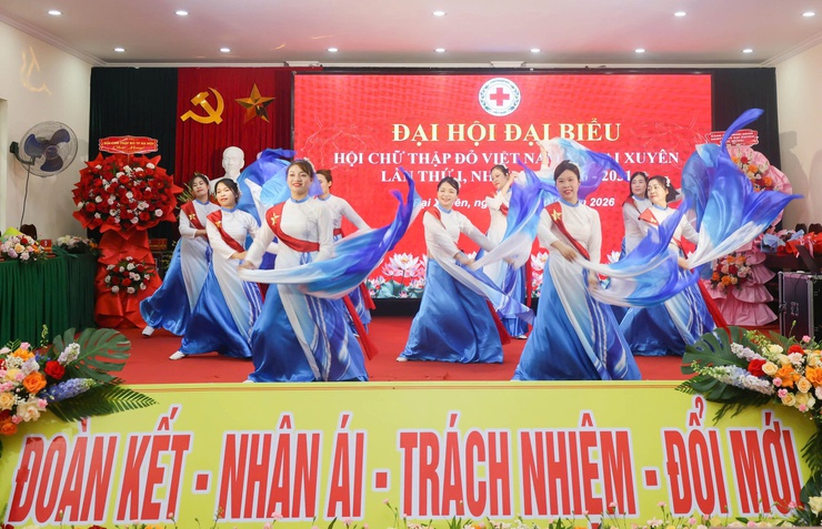 Đại hội Hội Chữ thập đỏ xã Đại Xuyên lần thứ I, nhiệm kỳ 2026–2031 thành công tốt đẹp- Ảnh 8.