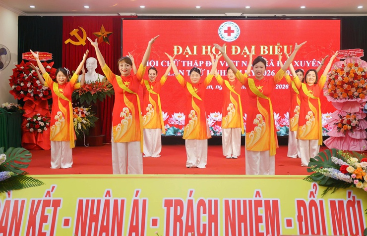 Đại hội Hội Chữ thập đỏ xã Đại Xuyên lần thứ I, nhiệm kỳ 2026–2031 thành công tốt đẹp- Ảnh 9.