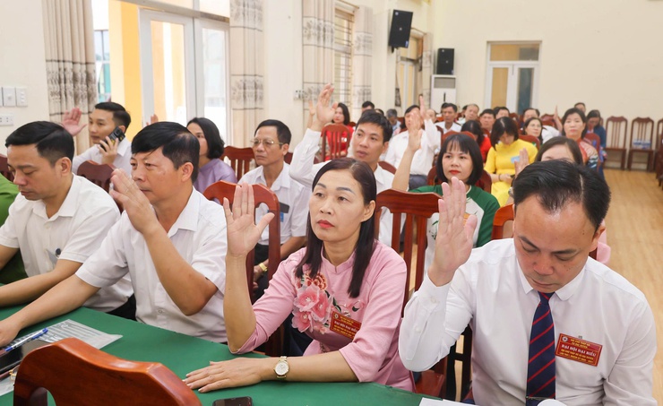 Đại hội Hội Chữ thập đỏ xã Đại Xuyên lần thứ I, nhiệm kỳ 2026–2031 thành công tốt đẹp- Ảnh 11.