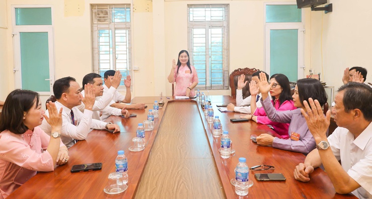 Đại hội Hội Chữ thập đỏ xã Đại Xuyên lần thứ I, nhiệm kỳ 2026–2031 thành công tốt đẹp- Ảnh 12.