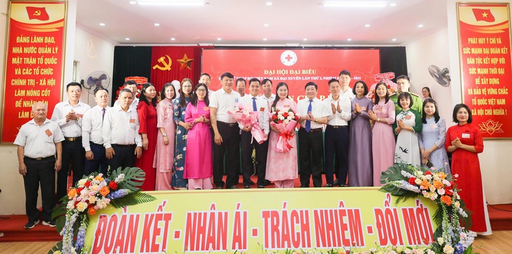 Đại hội Hội Chữ thập đỏ xã Đại Xuyên lần thứ I, nhiệm kỳ 2026–2031 thành công tốt đẹp- Ảnh 13.