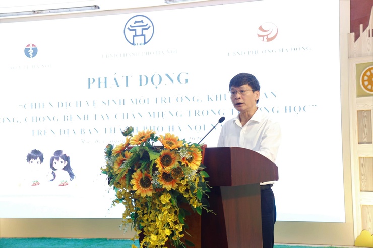 Hà Nội phát động chiến dịch vệ sinh môi trường, chủ động phòng chống bệnh tay chân miệng- Ảnh 1.